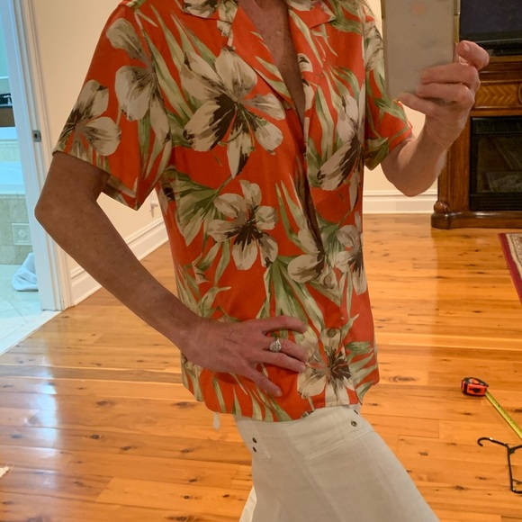 🌴SILK 100% Valerie Stevens Blouse - Picture 6 of 6